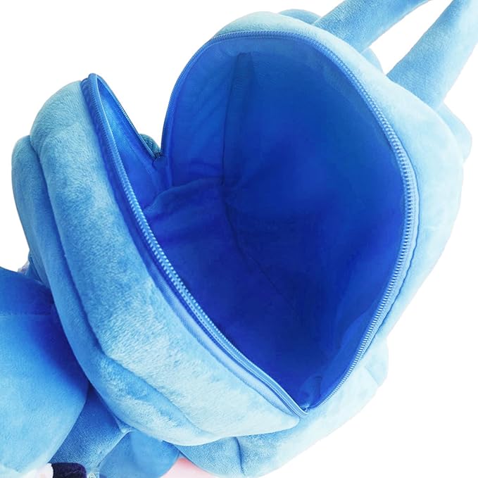 Kids Rabbit Velvet Doll Backpack – Mini Playschool & Kindergarten Bag (Ages 1–5 Years)