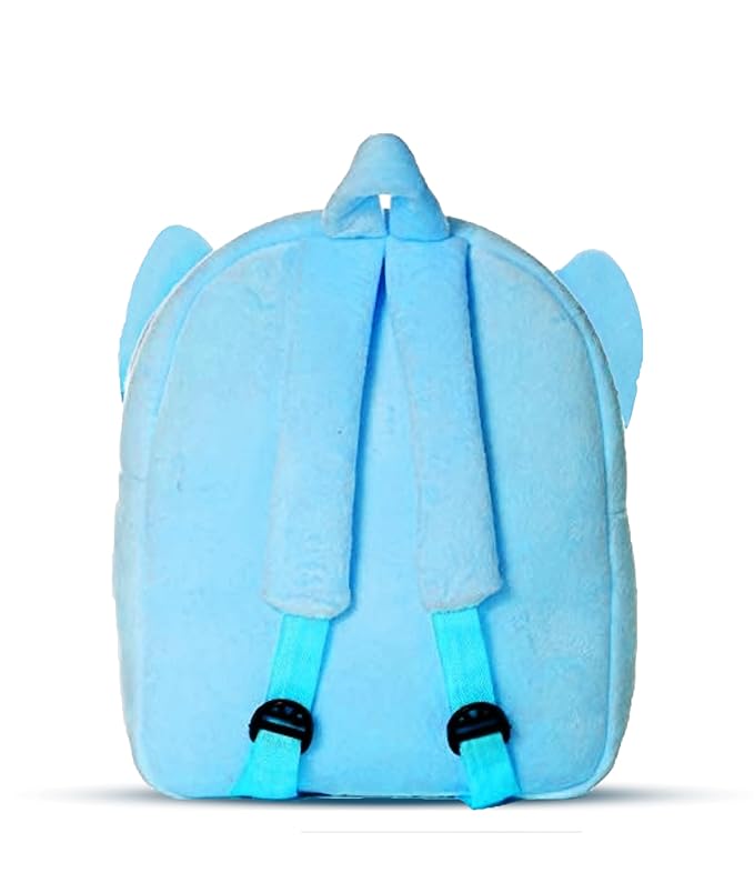 Kids Rabbit Velvet Doll Backpack – Mini Playschool & Kindergarten Bag (Ages 1–5 Years)